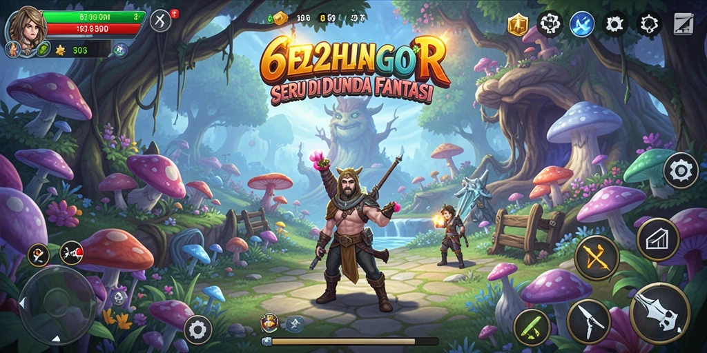 Tangkapan layar dari gameplay petualangan di 62HOT.
