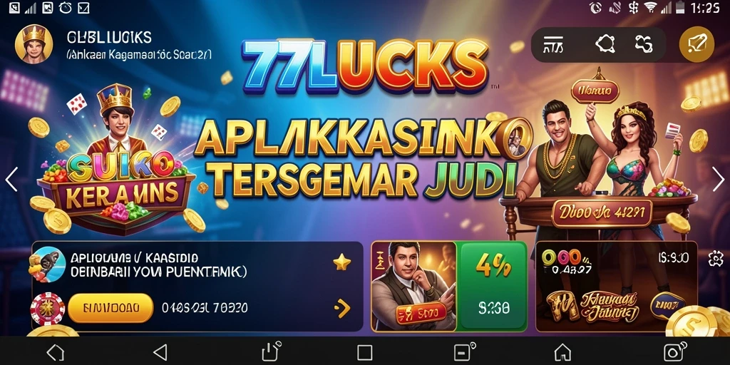 Tampilan gameplay menarik di 77LUCKS yang membuat ketagihan.
