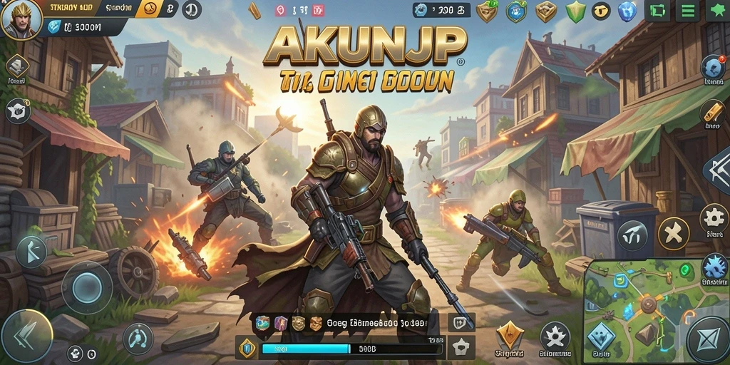 Tampilan gameplay menarik di AKUNJP, menunjukkan manajemen bisnis yang seru.