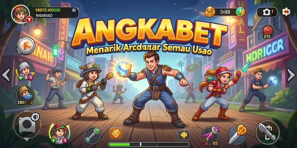 Screenshot utama ANGKABET menampilkan gameplay seru dan penuh aksi.