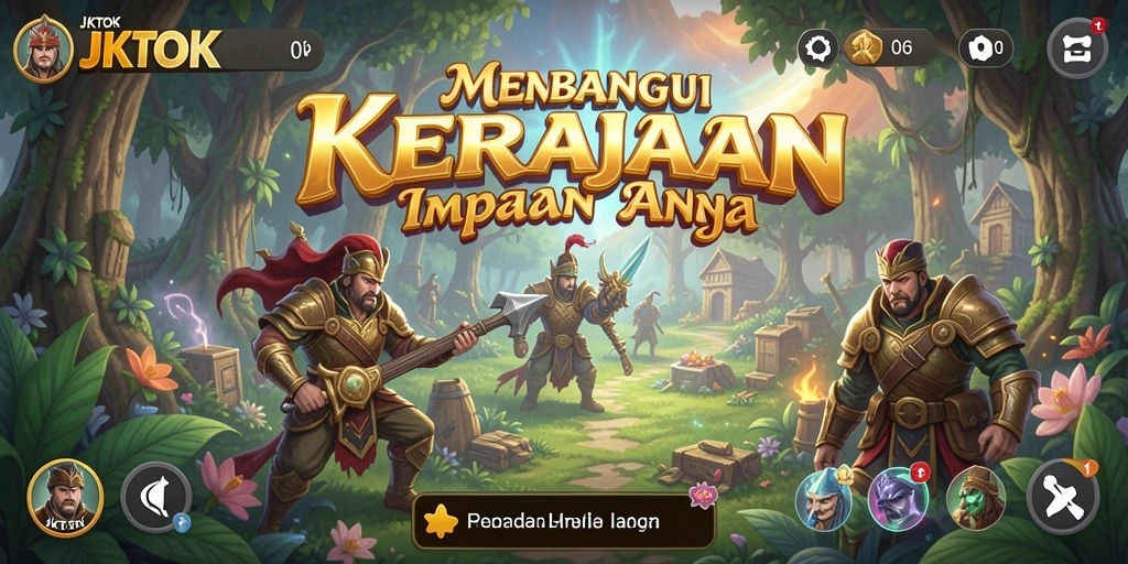 Tampilan gameplay JKTOK yang menegangkan dan penuh tantangan.