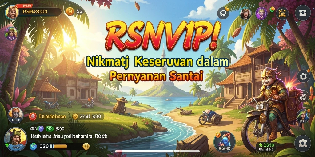 Screenshot gameplay RSNVIP menampilkan keseruan permainan Casual.