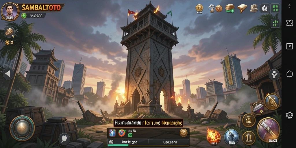 Gameplay menegangkan di SAMBALTOTO dengan strategi Tower Defense.
