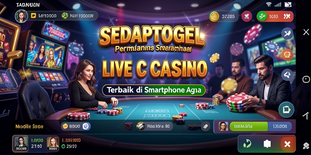 Tampilan gameplay SEDAPTOGEL yang menarik dan interaktif.